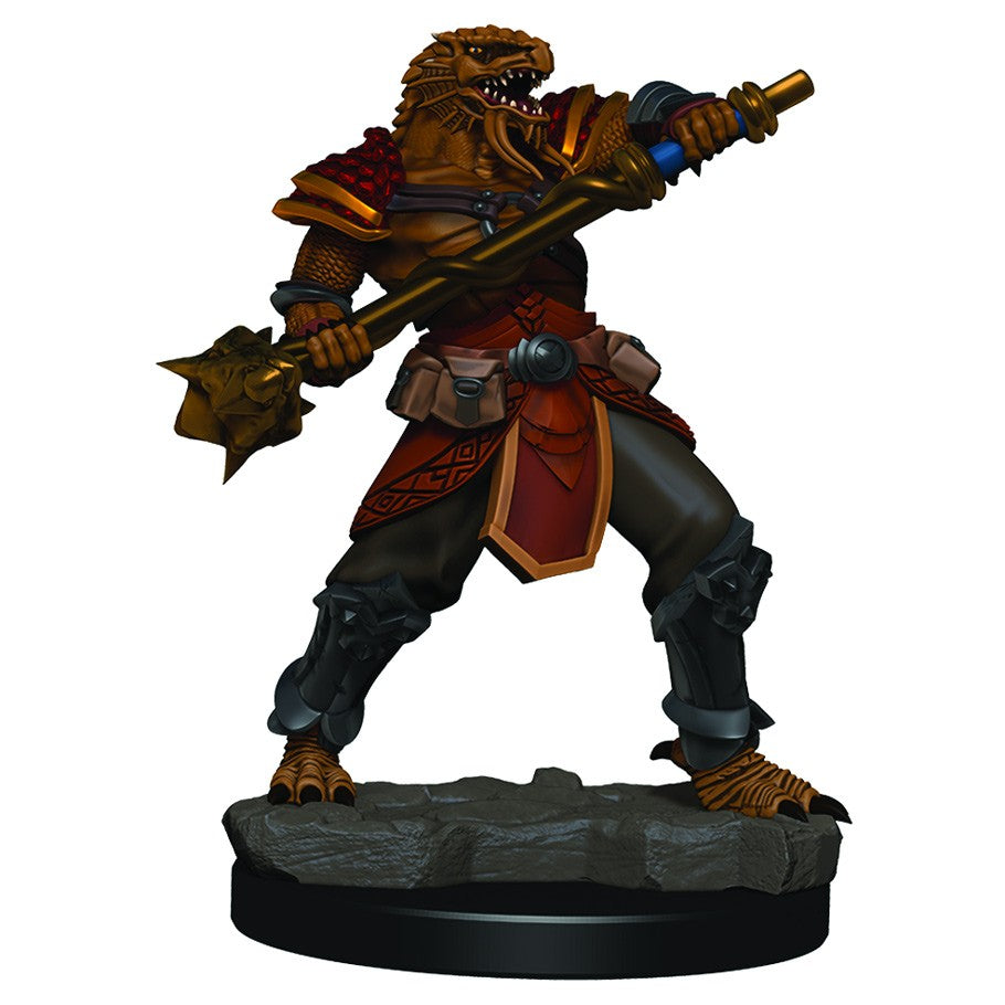 D&D Miniatures: Icons of the Realms - Premium Figure: Wave 03 - Male Dragonborn Fighter