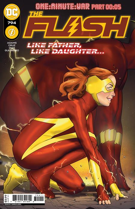 FLASH #794 CVR A TAURIN CLARKE (ONE-MINUTE WAR)
