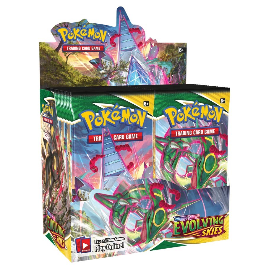 Pokemon TCG: S&S07 Evolving Skies - Booster Display