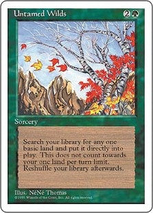 Untamed Wilds (4ED-U)