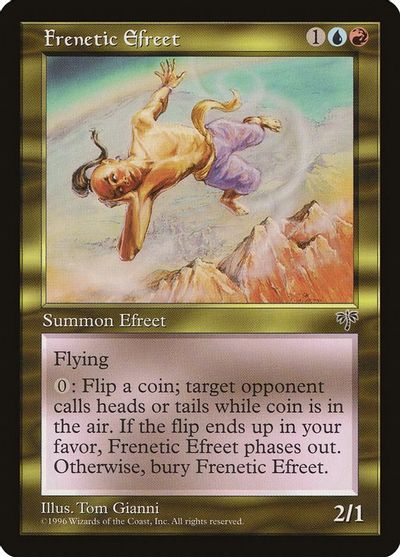 Frenetic Efreet (MIR-R) Moderate Play