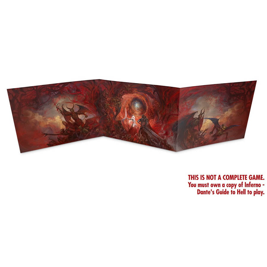 D&D 5E OGL: Inferno RPG - Inferno Guide’s Screen