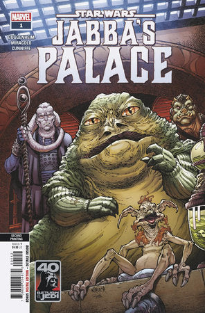 STAR WARS: RETURN OF THE JEDI - JABBA'S PALACE #1 TODD NAUCK 2ND PRINTING VARIANT