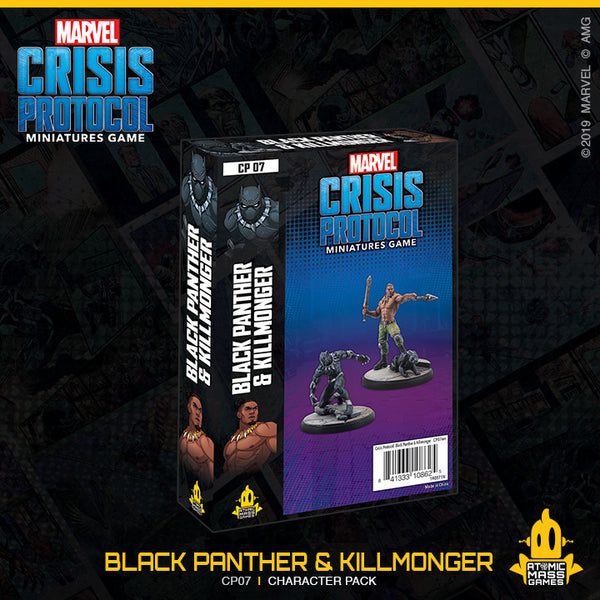 Marvel: Crisis Protocol (CP07) - Character Pack: Black Panther & Killmonger