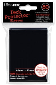 Ultra-PRO: Standard Sleeves - Black (50)