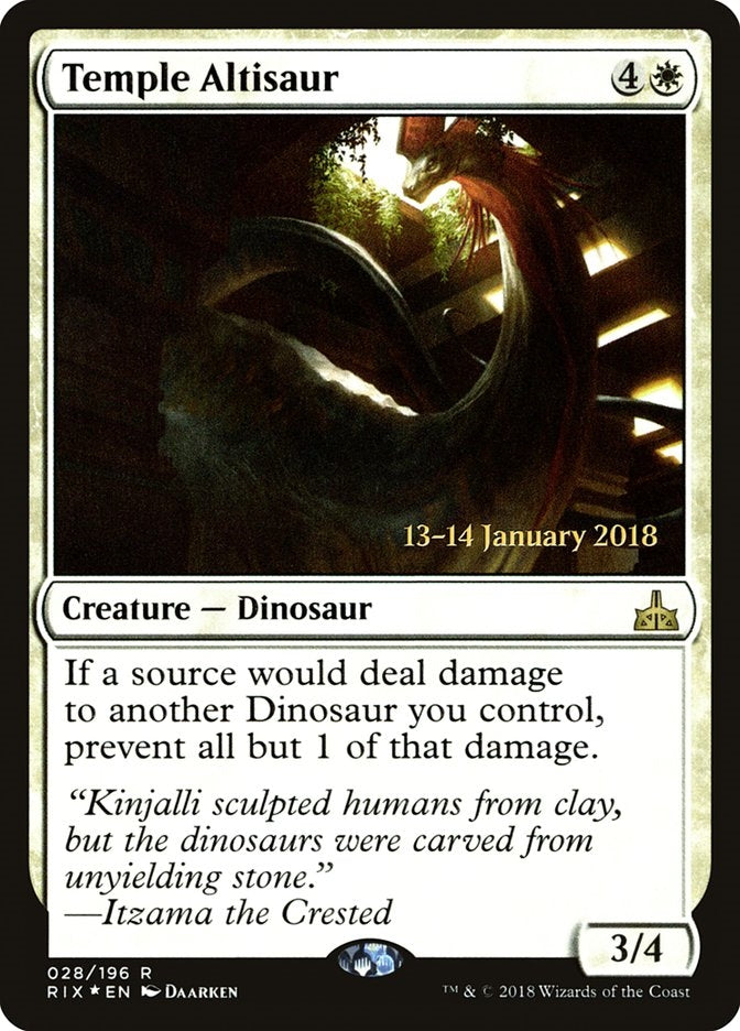 Temple Altisaur (RIX-R-PRE)