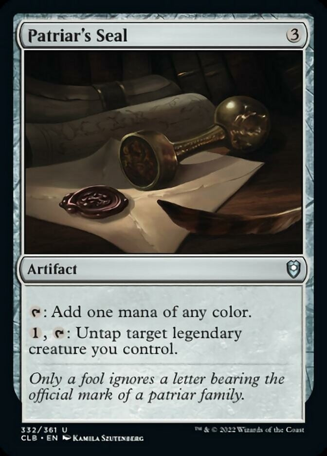 Patriar's Seal (CLB-U)