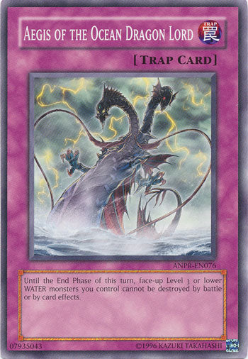 Aegis of the Ocean Dragon Lord (ANPR-EN076) Common - Near Mint Unlimited