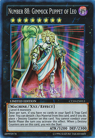 Number 88: Gimmick Puppet of Leo (CT10-EN013) Limited Edition