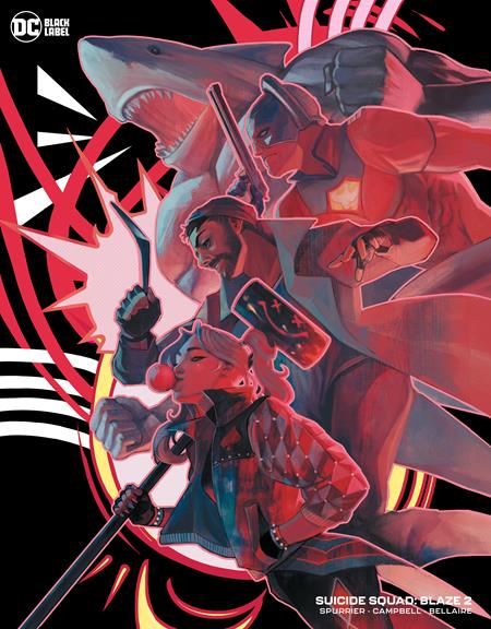 SUICIDE SQUAD BLAZE #2 (OF 3) CVR B QISTINA KHALIDAH VAR (MR)