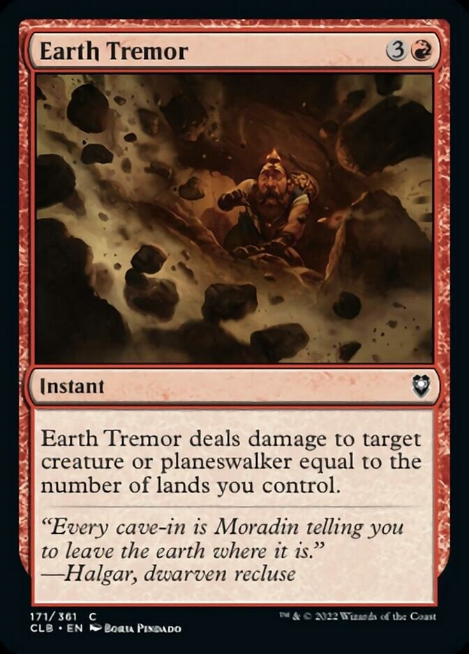Earth Tremor (CLB-C)