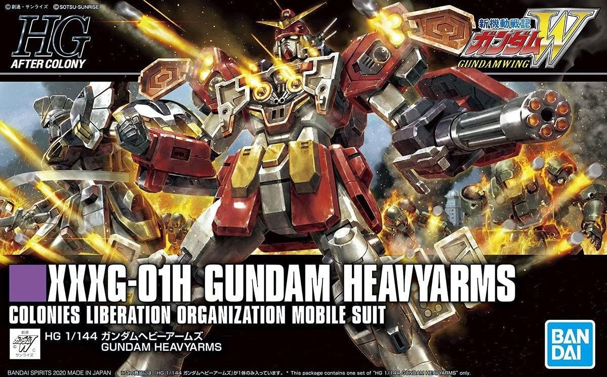 1/144 (HG-AC): Gundam Wing - #236 XXXG-01H Gundam Heavyarms Colonies Liberation Organization Mobile Suit