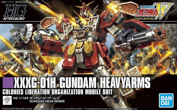 1/144 (HG-AC): Gundam Wing - #236 XXXG-01H Gundam Heavyarms Colonies Liberation Organization Mobile Suit