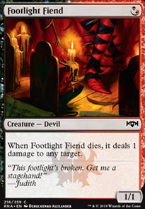 Footlight Fiend (RNA-C)