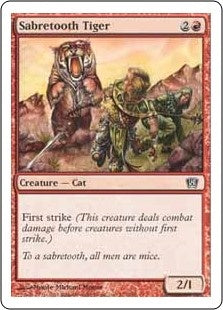Sabretooth Tiger (8ED-C)