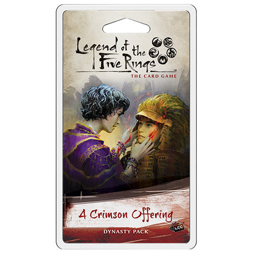 Legend of the Five Rings LCG: (L5C38) Temptations Cycle - A Crimson Offering Dynasty Pack