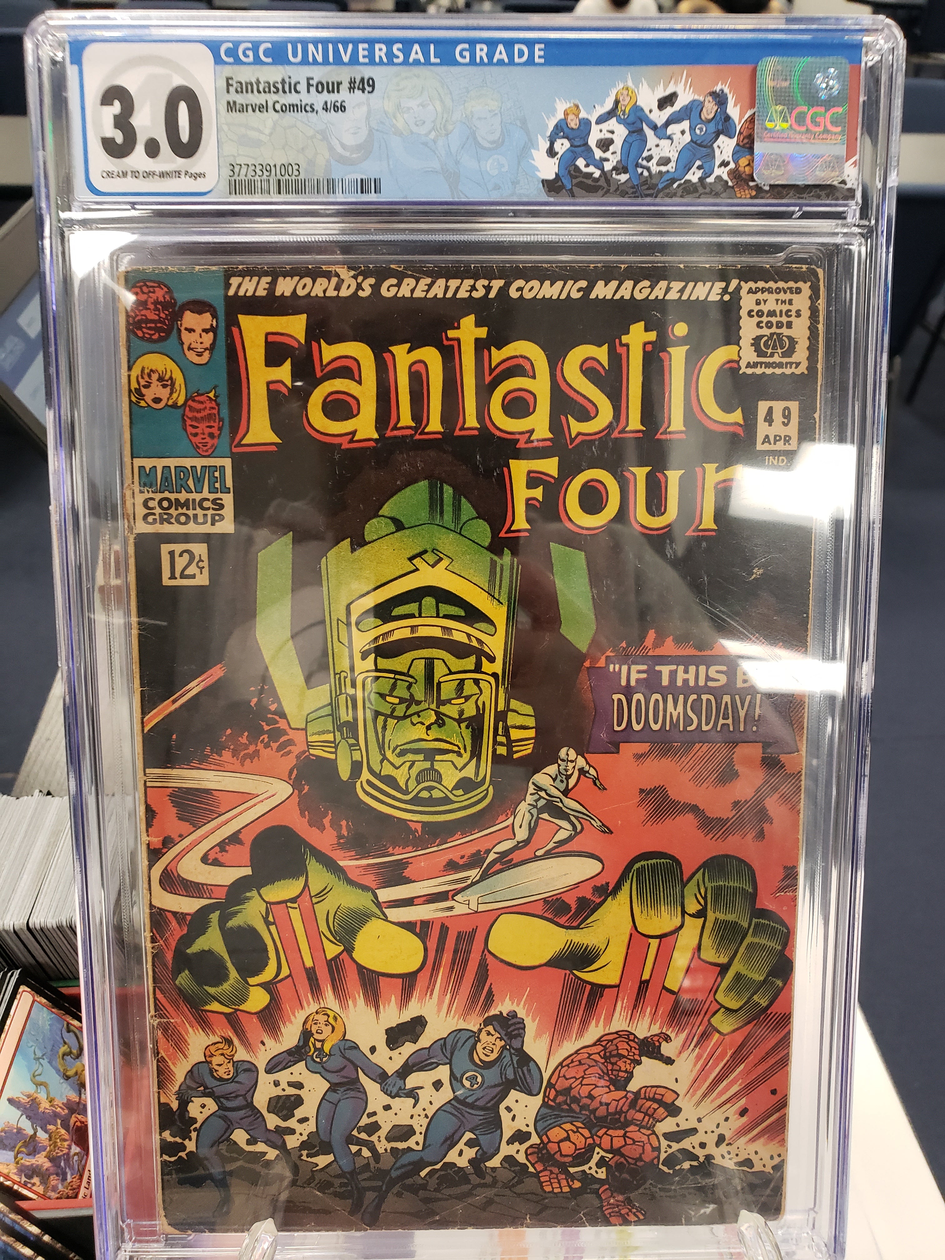 Fantastic Four (1961 Series) #49 (CGC 3.0) 1st Full Galactus