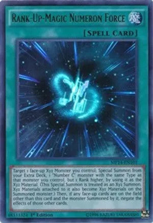 Rank-Up-Magic Numeron Force (MP14-EN101) 1st Edition