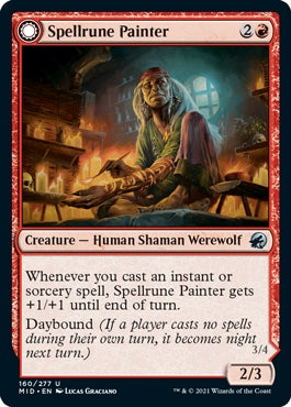 Spellrune Painter//Spellrune Howler (MID-U)