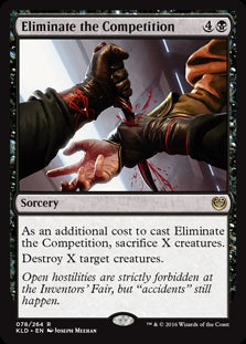 Eliminate the Competition (KLD-R)