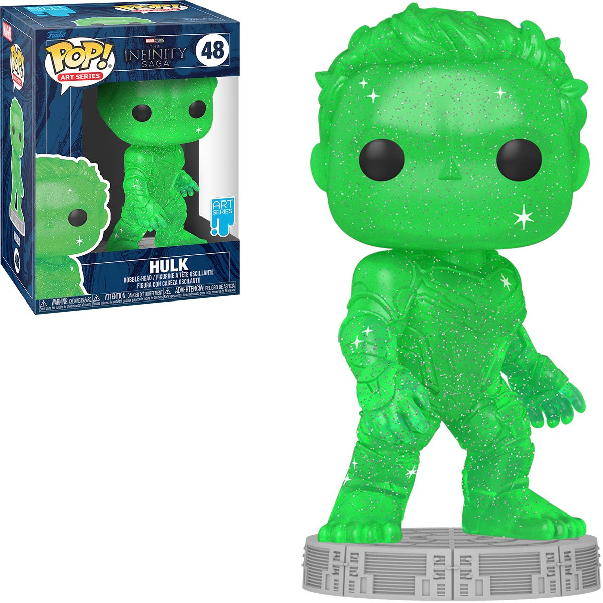 POP Figure: Marvel Infinity Saga #0048 - Hulk (Artist's Series)