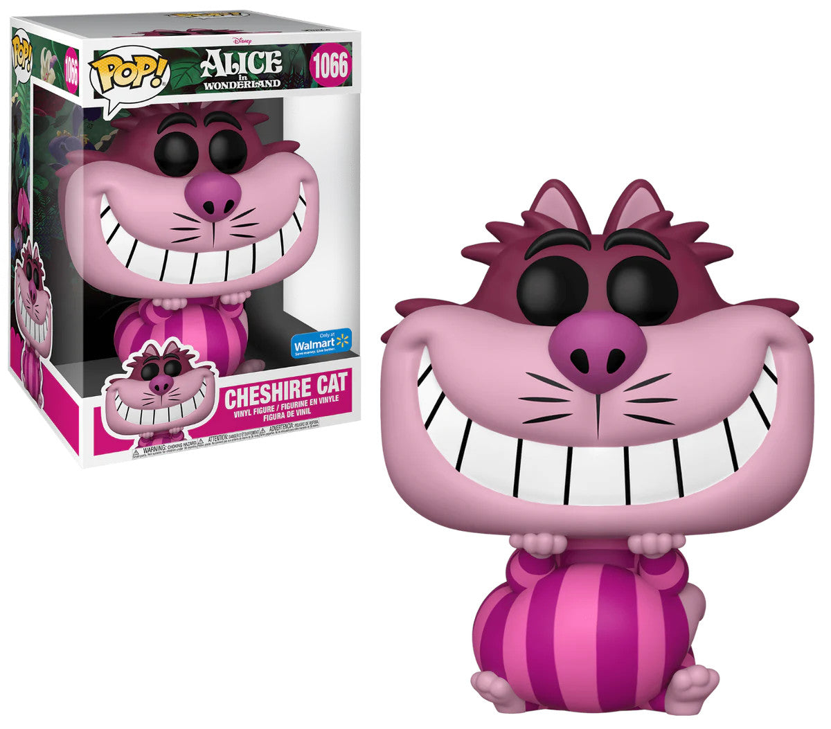 POP Figure (10 inch): Disney Alice in Wonderland #1066 - Cheshire Cat (Walmart)