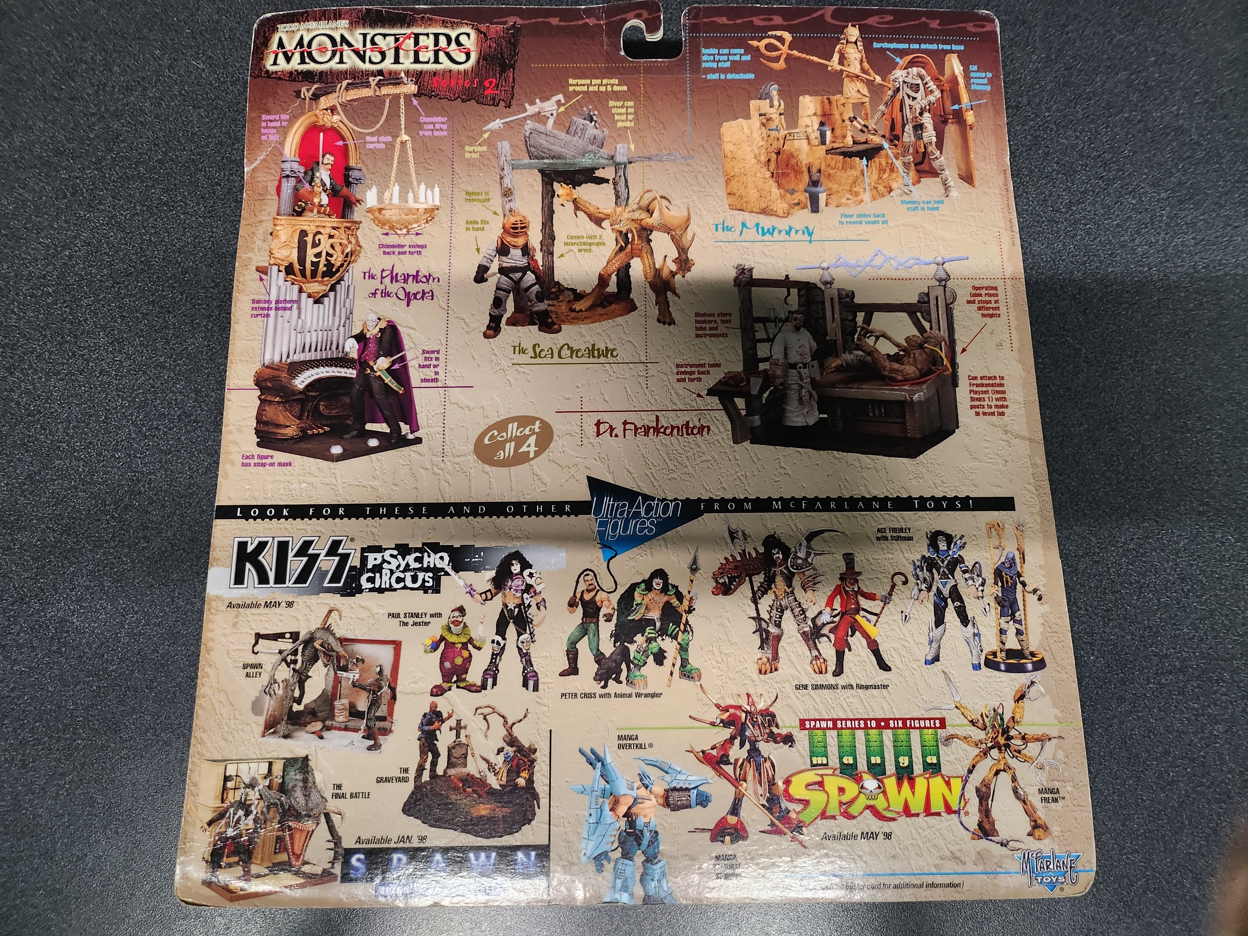 McFarlane Toys (1998) Monsters Playsets Series 2 - Dr. Frankenstein