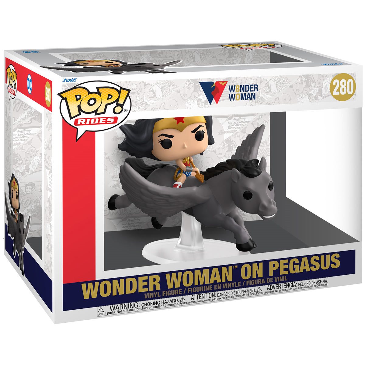POP Figure Rides: DC Wonder Woman 80th #0280 - Wonder Woman on Pegasus