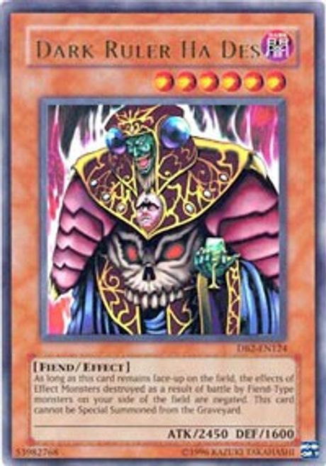 Dark Ruler Ha Des (DB2-EN124)