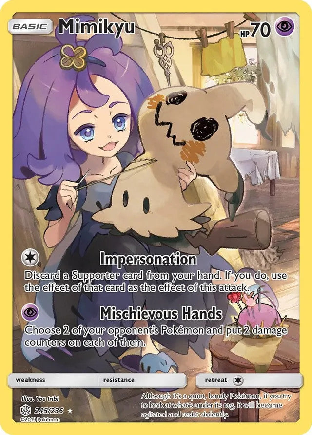 Mimikyu - 245/236 (CEC) Secret Rare - Near Mint Holofoil