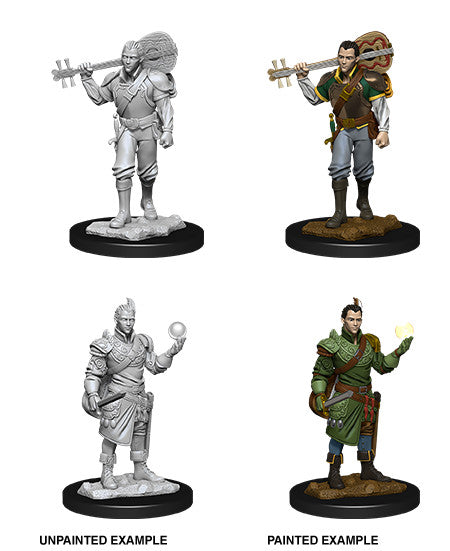 D&D: Nolzur's Marvelous Miniatures - Male Half-Elf Bard (90055)
