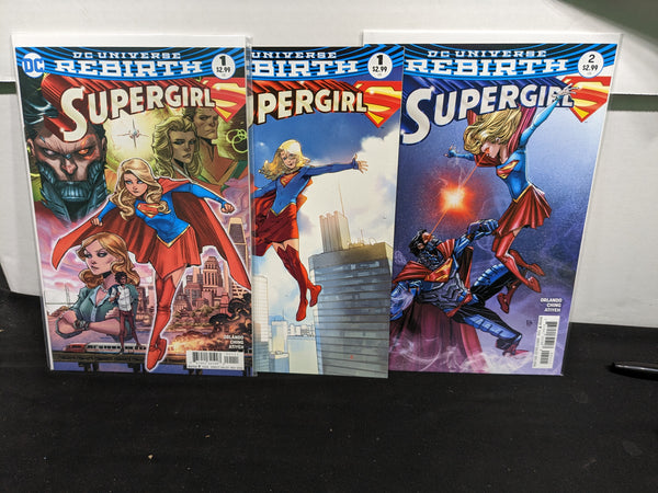 Supergirl (2016) #1-3, 5-7, 16-20, 33-35, 37 Comic Bundle