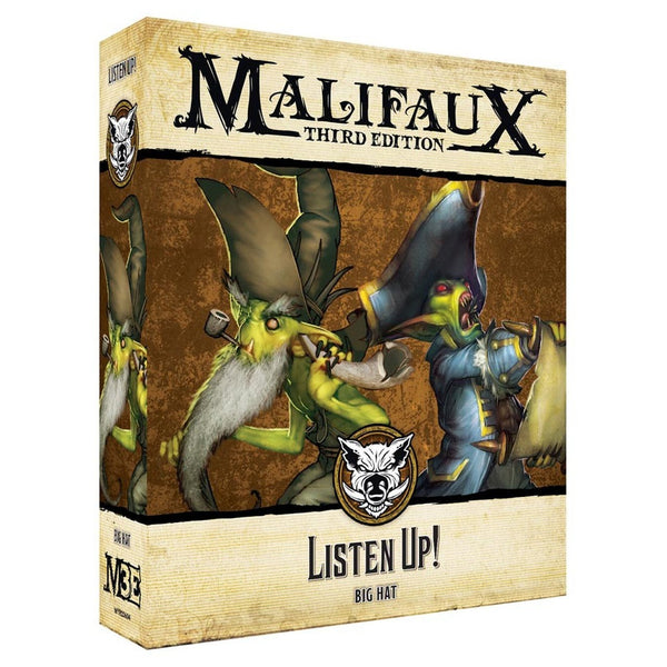 Malifaux 3e: Bayou - Listen Up! (Big Hat)