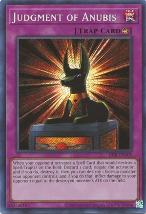 Judgement of Anubis (DCR-105)