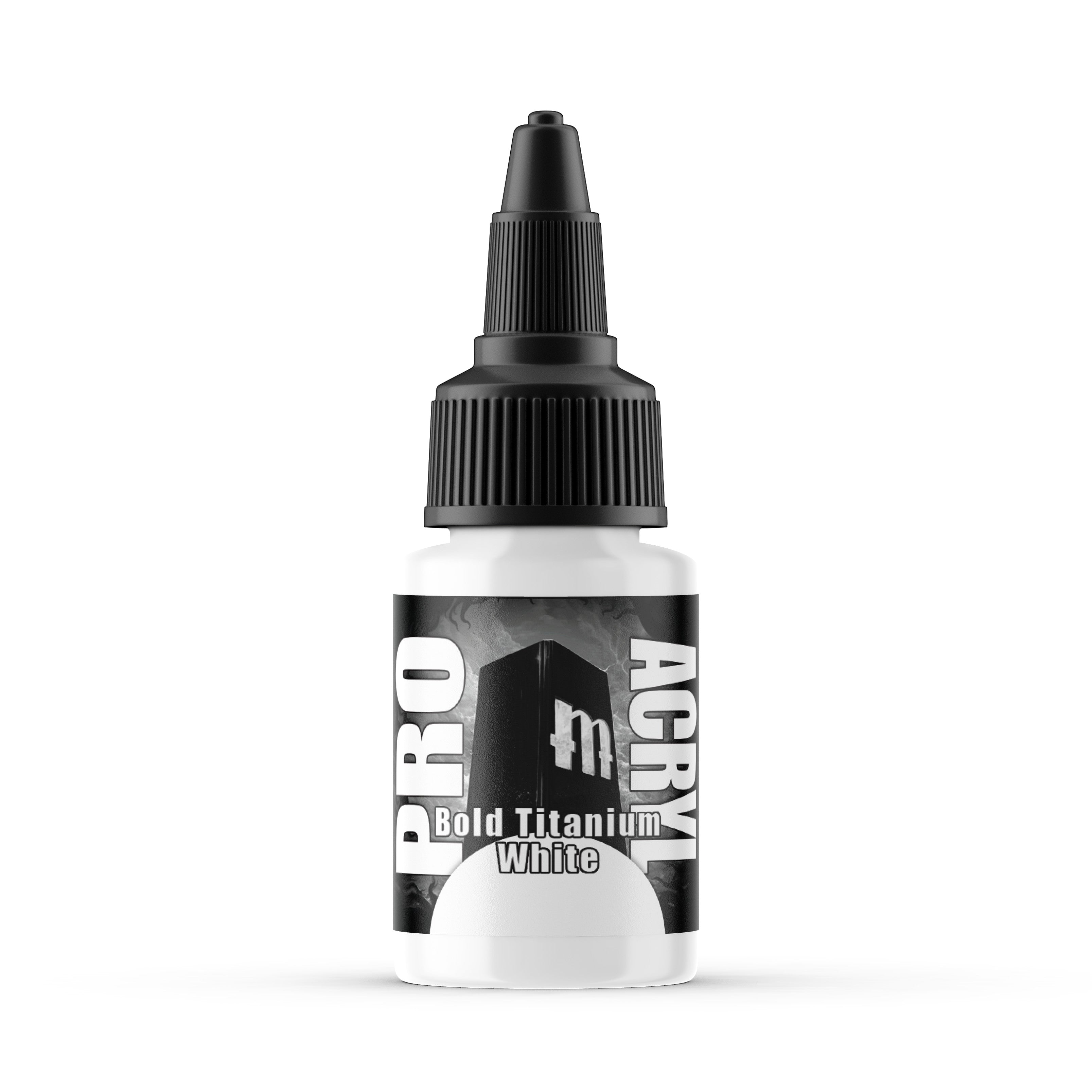Monument Hobbies: PRO Acryl - 001 Bold Titanium White (22mL)
