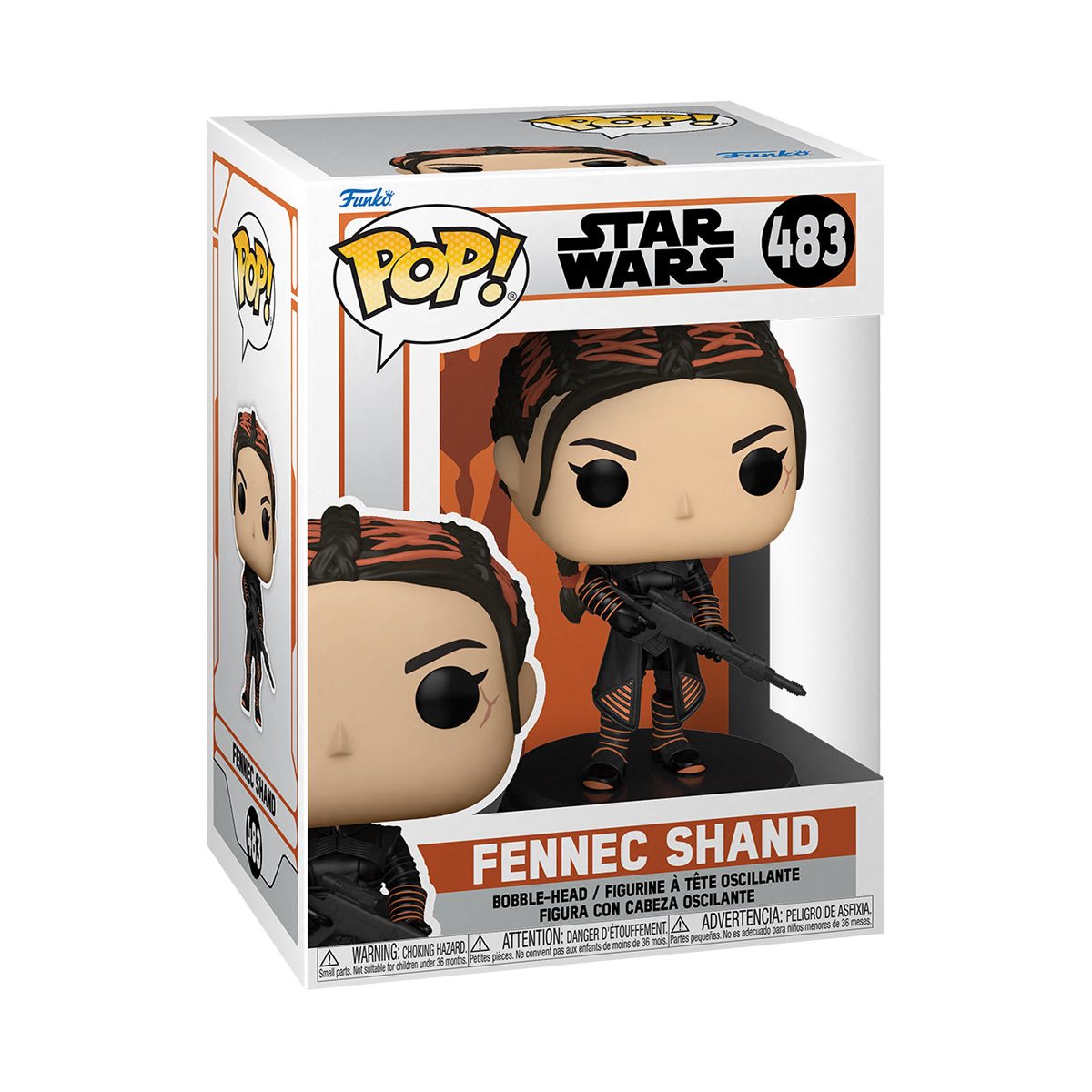 POP Figure: Star Wars The Mandalorian #0483 - Fennec Shand