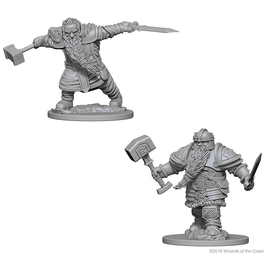 D&D: Nolzur's Marvelous Miniatures - Dwarf Male Fighter (72616)