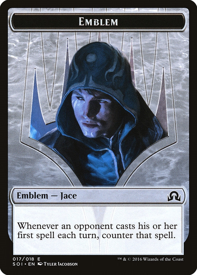 Jace, Unraveler of Secrets Emblem (SOI-T)