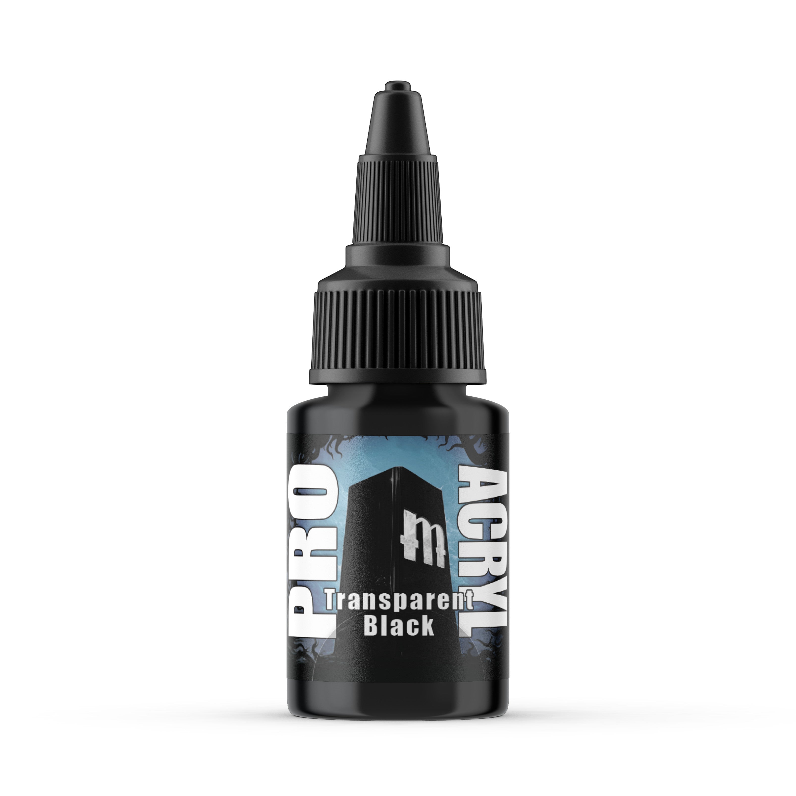 Monument Hobbies: PRO Acryl - 053 Transparent Black (22mL)