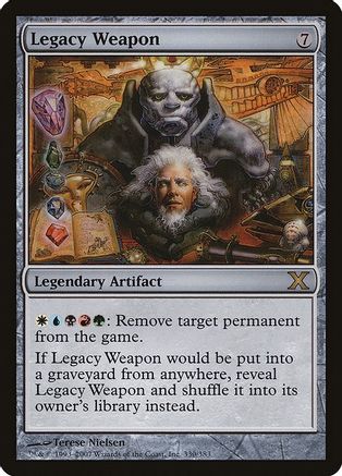 Legacy Weapon (10E-R-FOIL) Heavy Play