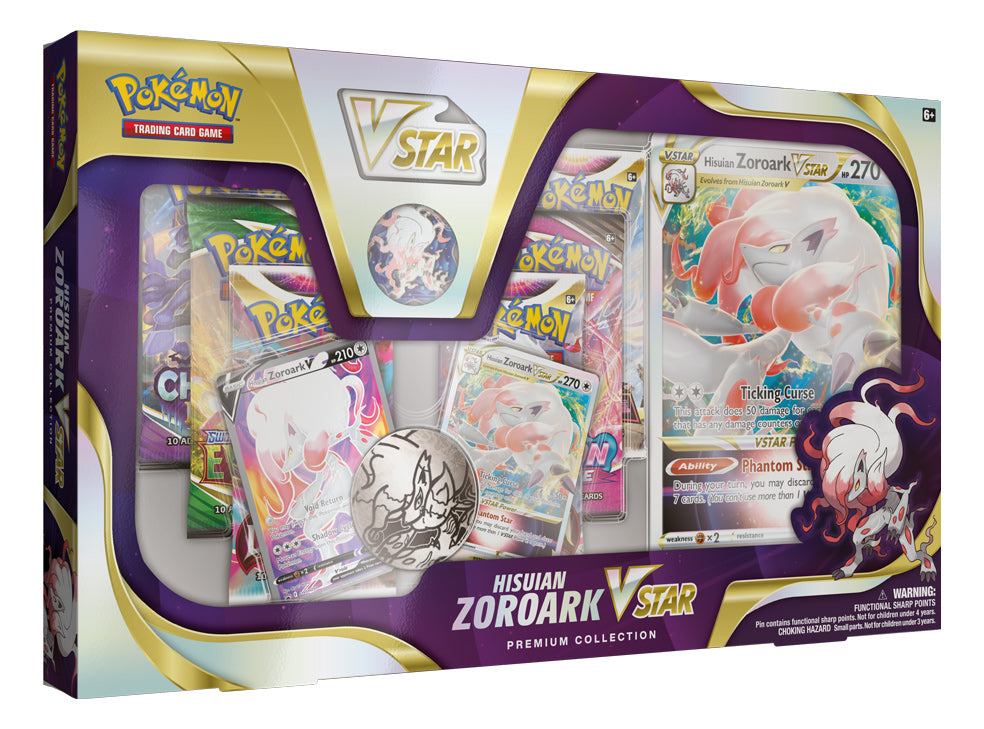 Pokemon TCG: Premium Collection - Hisuian Zoroark V STAR