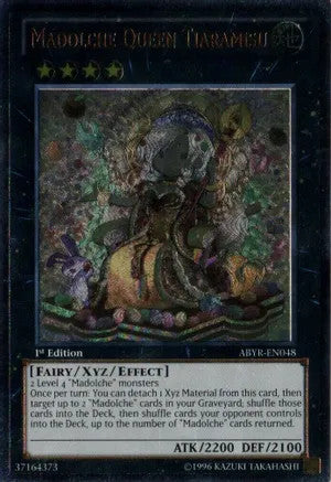 Madolche Queen Tiaramisu (UTR) (ABYR-EN048) Ultimate Rare - Light Play Unlimited