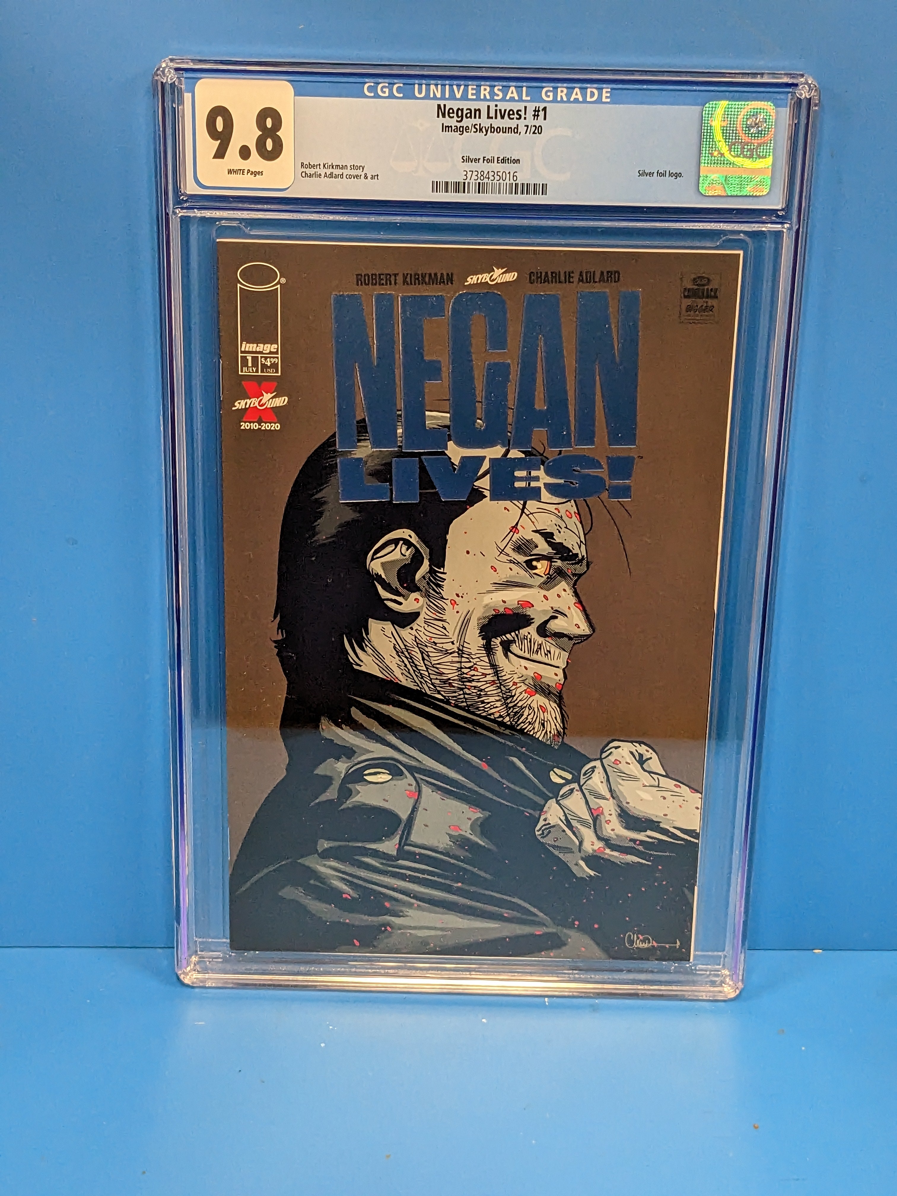 Negan Lives (2020 Series) #1 (CGC 9.8) Silver Variant