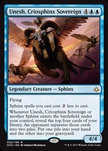 Unesh, Criosphinx Sovereign (HOU-M)