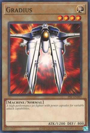 Gradius (PSV-EN089 (c) 2020 25th Anniversary) Common - Near Mint Unlimited