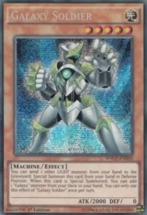 Galaxy Soldier (WSUP-EN010) Secret Rare - Near Mint 1st Edition