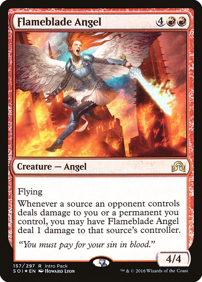 Flameblade Angel (SOI-R-IP)