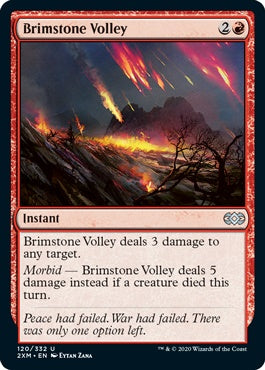 Brimstone Volley (2XM-U)