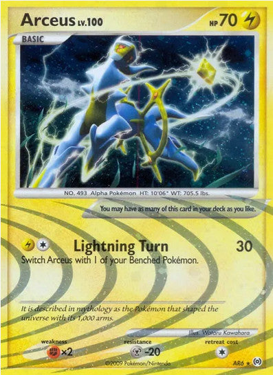 Arceus (AR6) Light Play