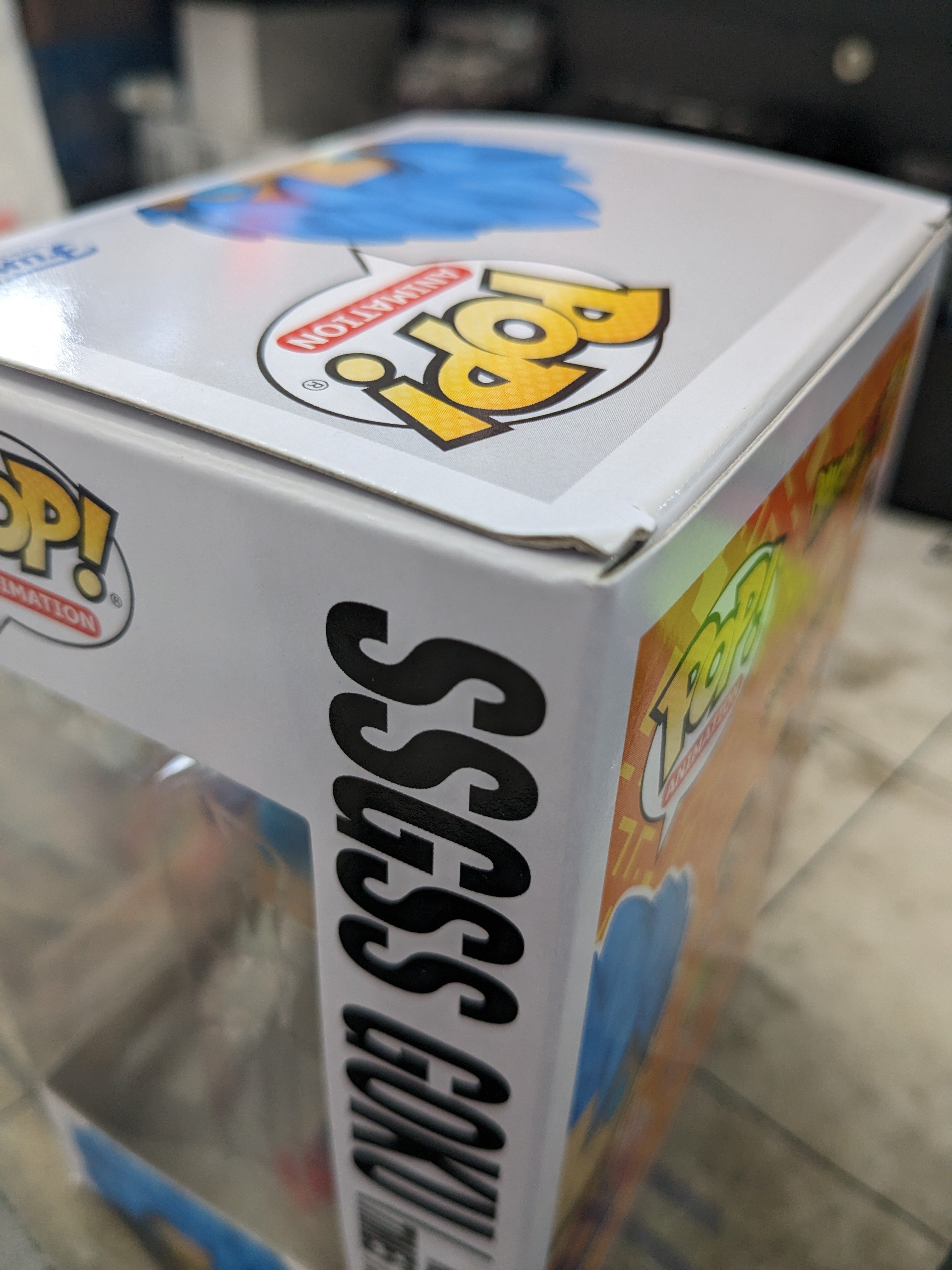 POP Figure: Dragonball Super #1256 - SSGSS Goku (Kaio-Ken Times Twenty) Box Lunch (Glow in the Dark)